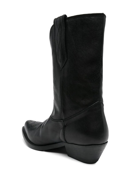 GOLDEN GOOSE WISH STAR LOW BOOTS